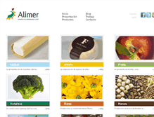 Tablet Screenshot of alimer.es